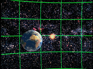 Middle Image from Journey to Big Bang animation: Early Quasars