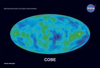 WMAP 2007 COBE to WMAP lenticular animation